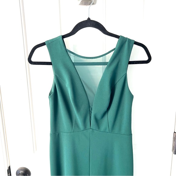 David’s bridal green maxi dress, Size - 2 - Picture 3 of 6